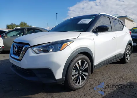 2019 Nissan Kicks Sv z USA, uszkodzony, nr VIN 3N1CP5CU8KL471231